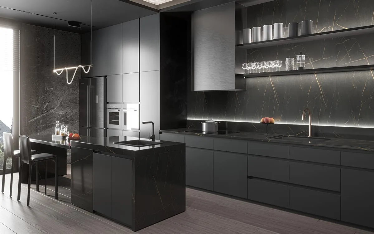 dark-grey-cabinets-with-black-worktop-obk22-m03-1