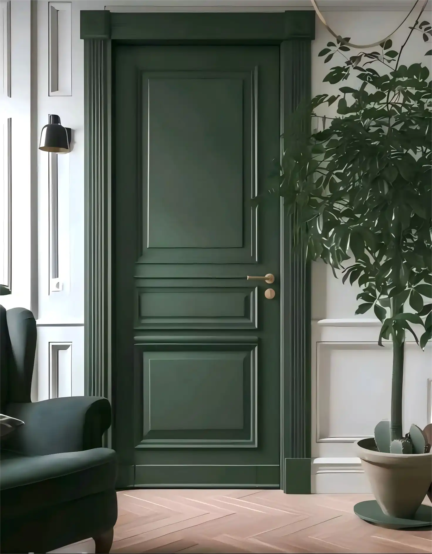 Deep Green Botanical Hues Deep Green Botanical Hues