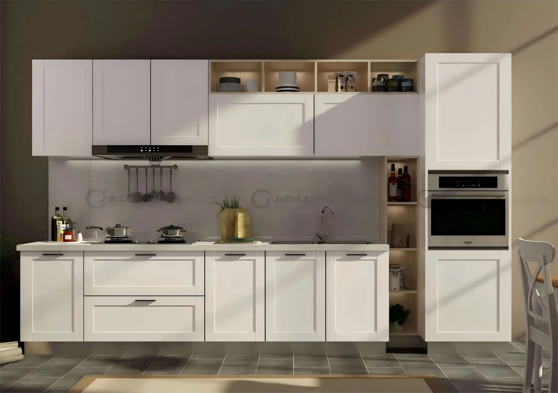 kappframework ooeXXc11 standard depth of kitchen cabinets: Functional Modern Design for Efficient Storage