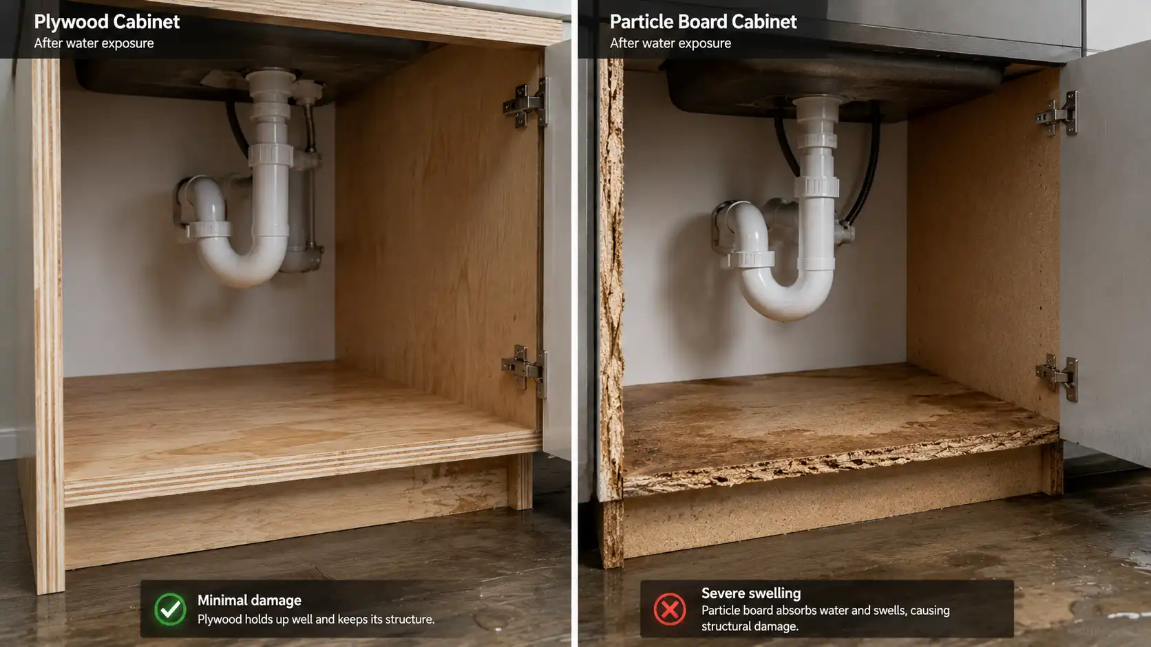 kitchen sink cabinet plywood